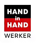 Hand in Handwerker Logo kurz